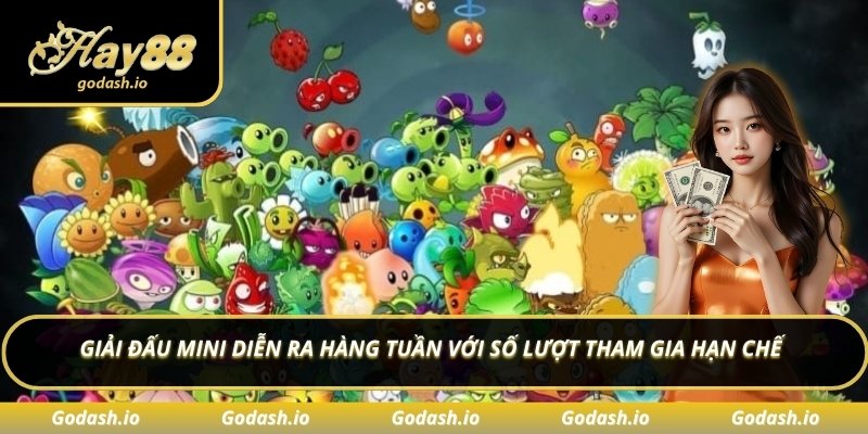 Giải đấu mini diễn ra hàng tuần với số lượt tham gia hạn chế